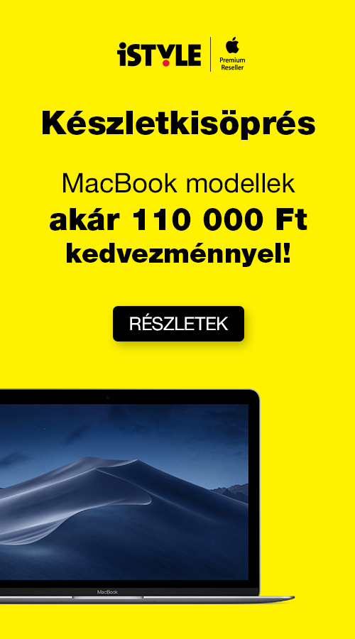 MacBook akár 110.000 Ft kedvezménnyel